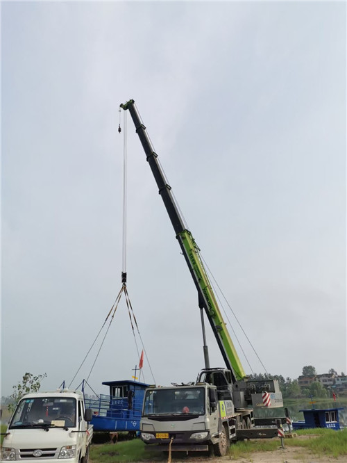 龙亭区桥梁建设吊装案例